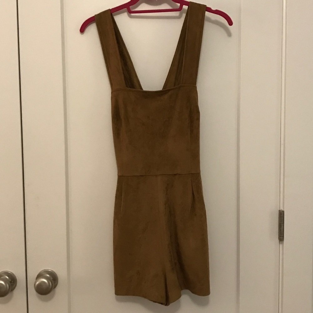 BB Dakota Suede Romper